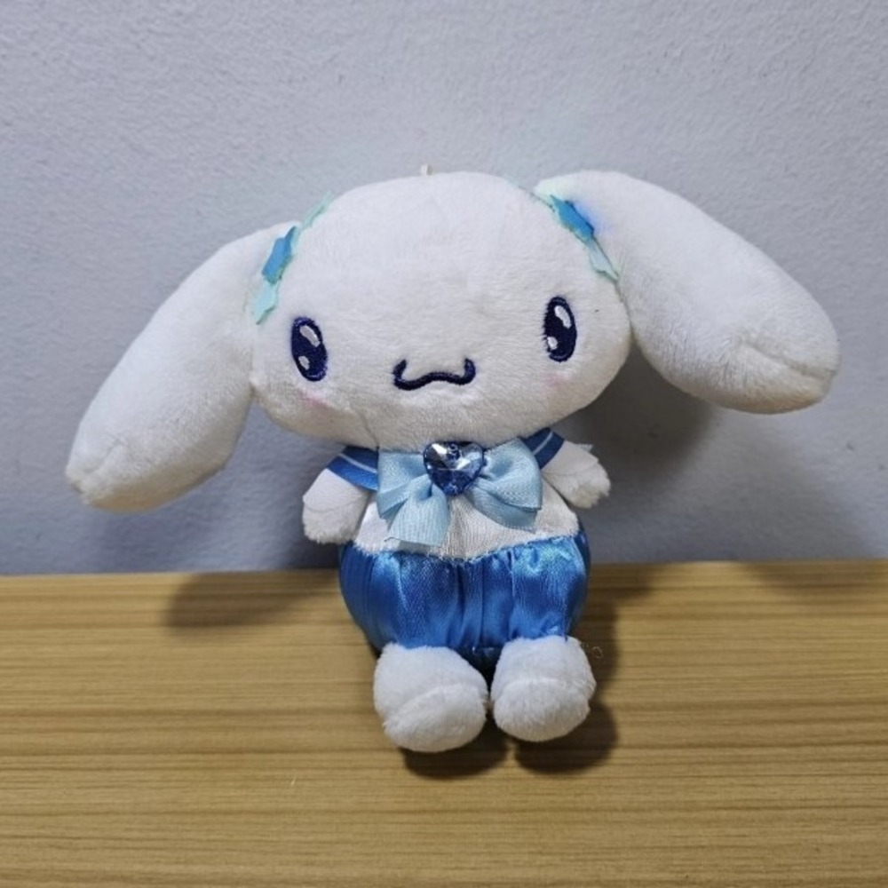 Sailor Moon Eternal x Sanrio Characters Cinnamoroll Mascot Doll Ball Chain